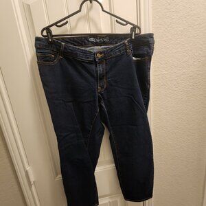 Old Navy "The Rockstar" Denim Capris